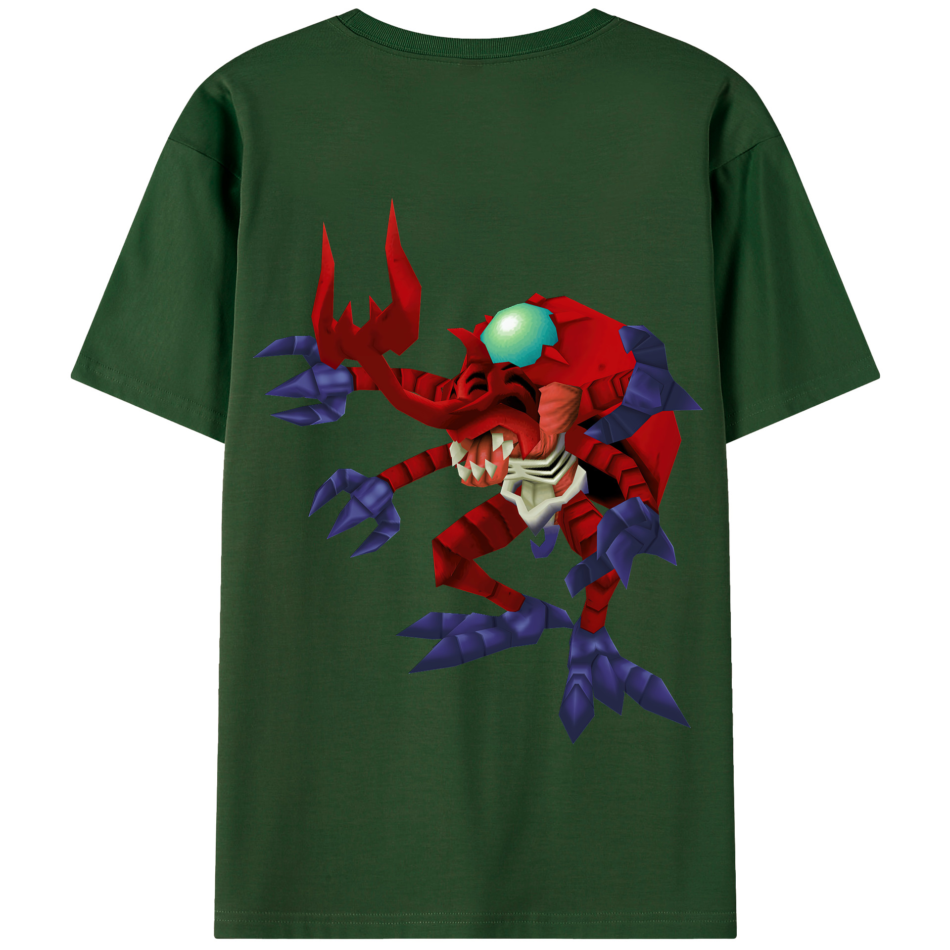 （画像用） Digimon デジタルモンスター/デジモン 綿100％半袖Tシャツ（背面プリント）